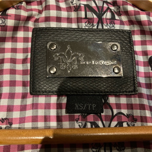 Mackage leather jacket, size XS - Picture 11 of 16